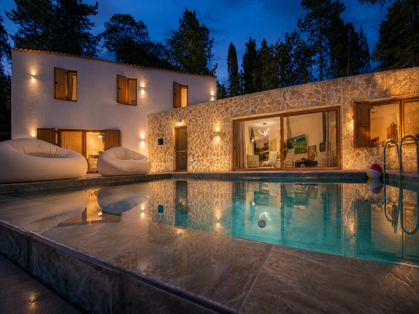 Pool area